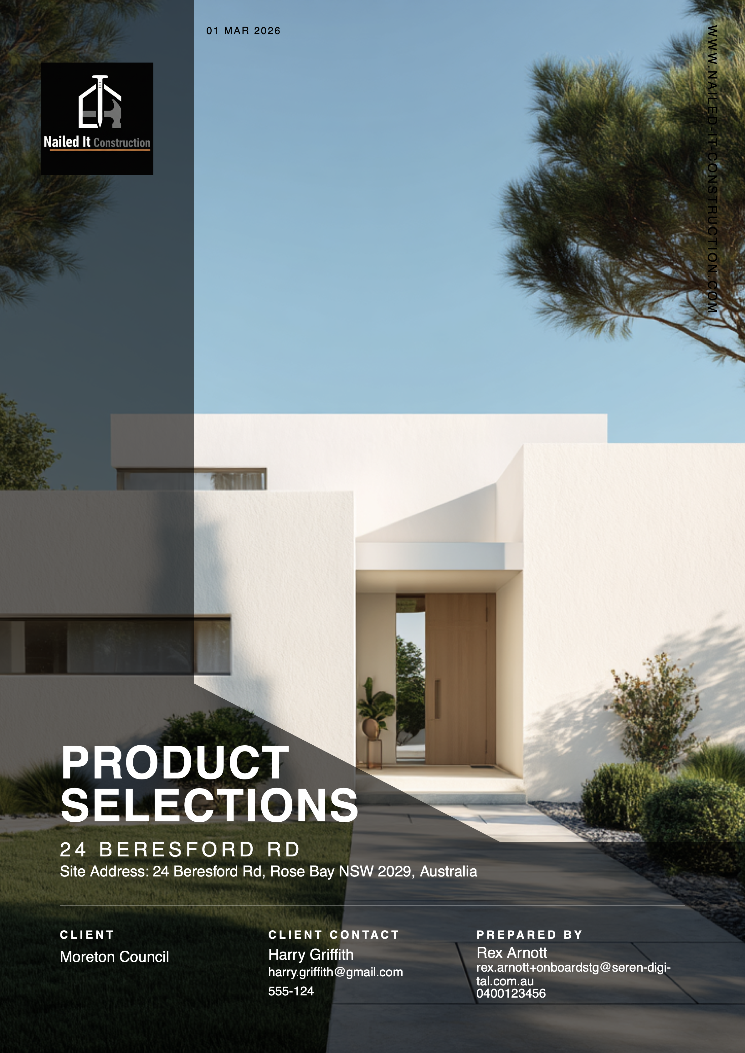 Sample branded selection schedule - Zane theme